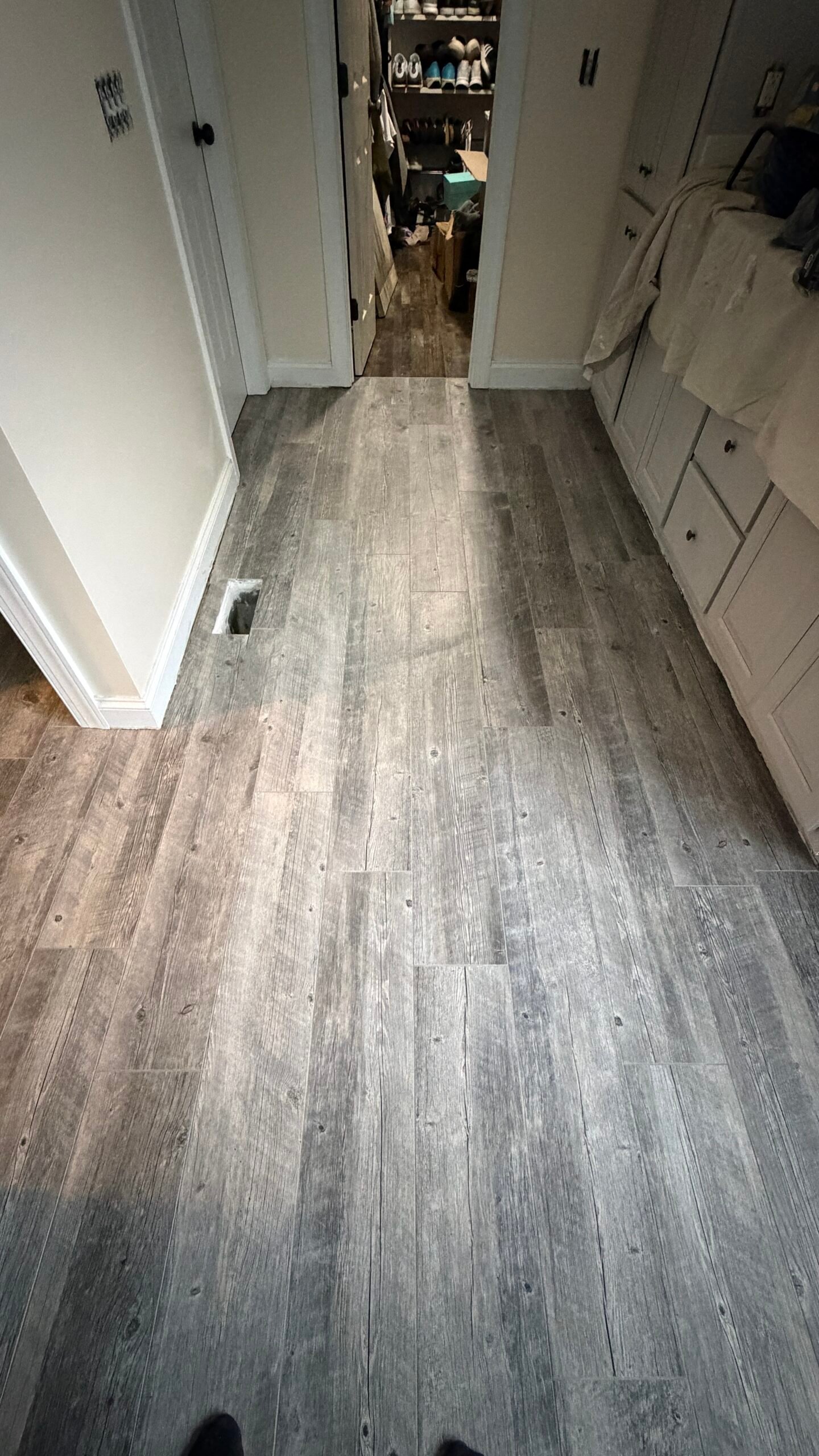 Custom shower tile installation by RTP Tile Installation, North Carolina