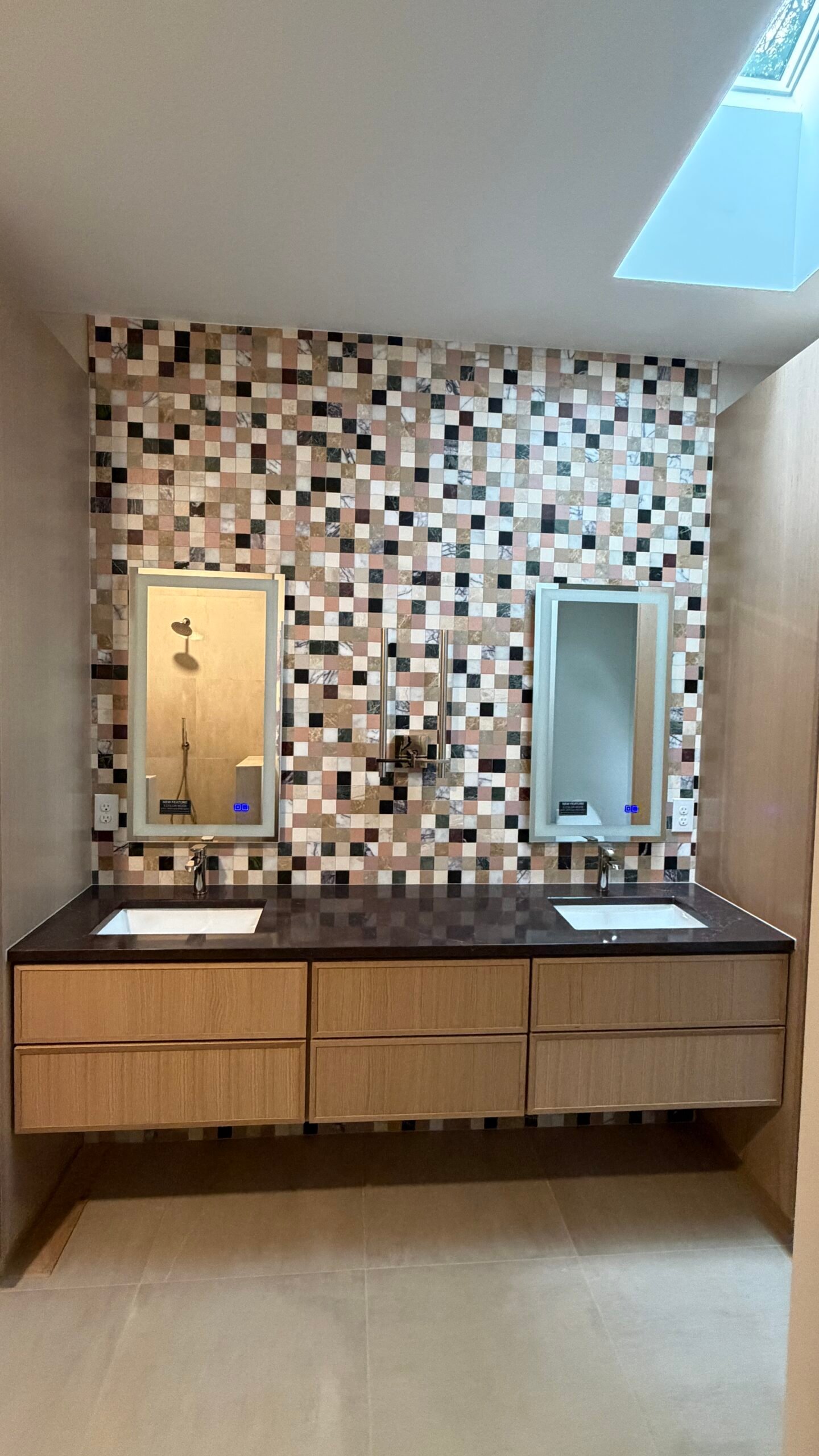 Custom tile installation